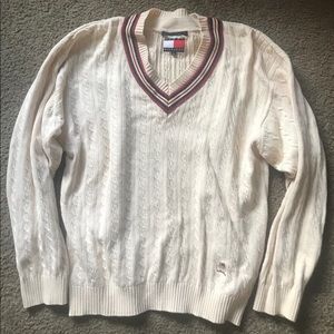Creme colored  Tommy Hilfiger sweater